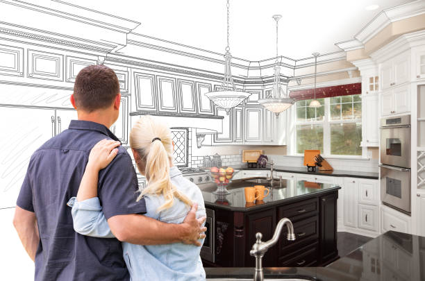 Professional Cabinet Refacing technician working in Beverly, OH